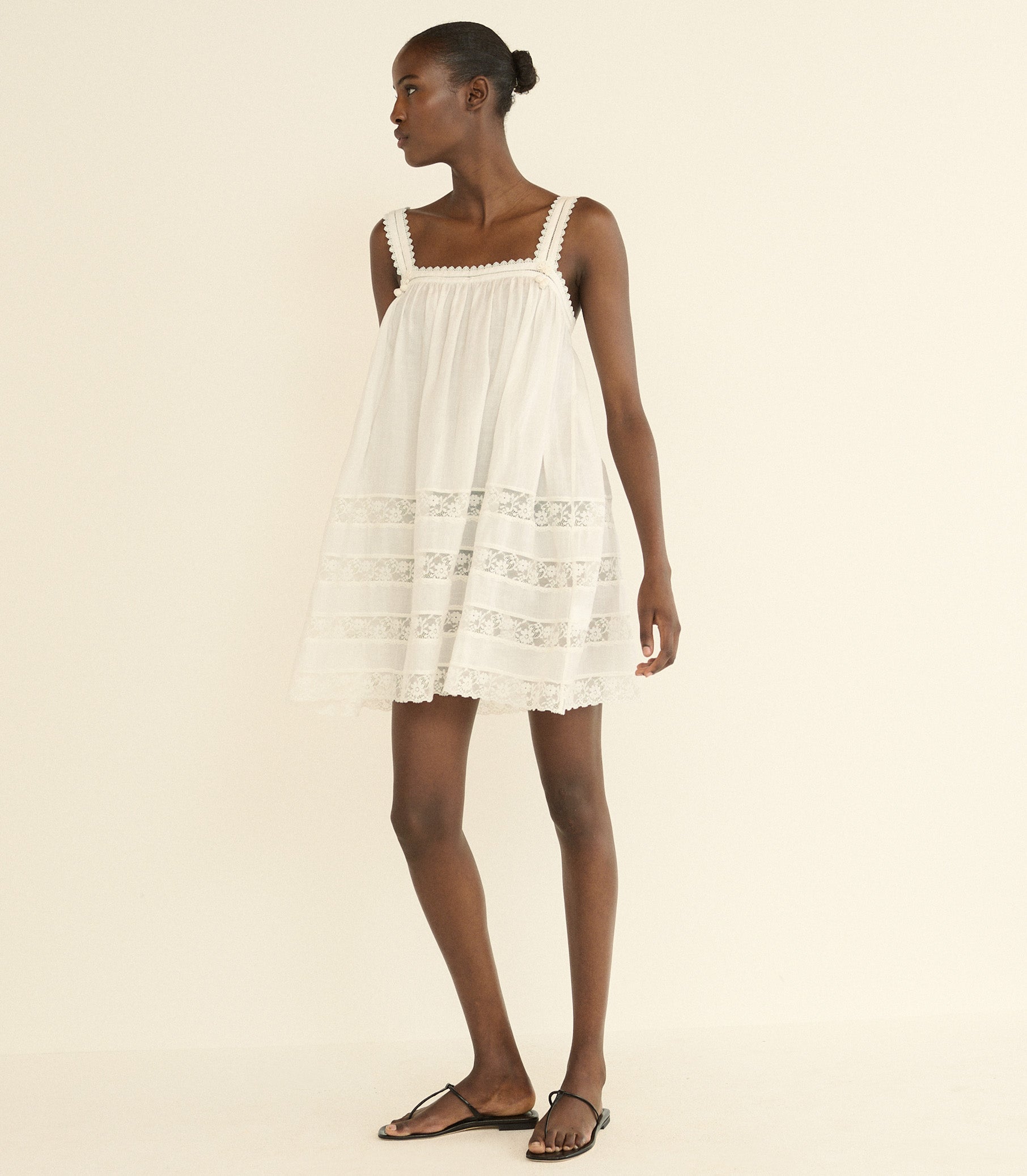 DOEN - ALOISE DRESS - - SALT