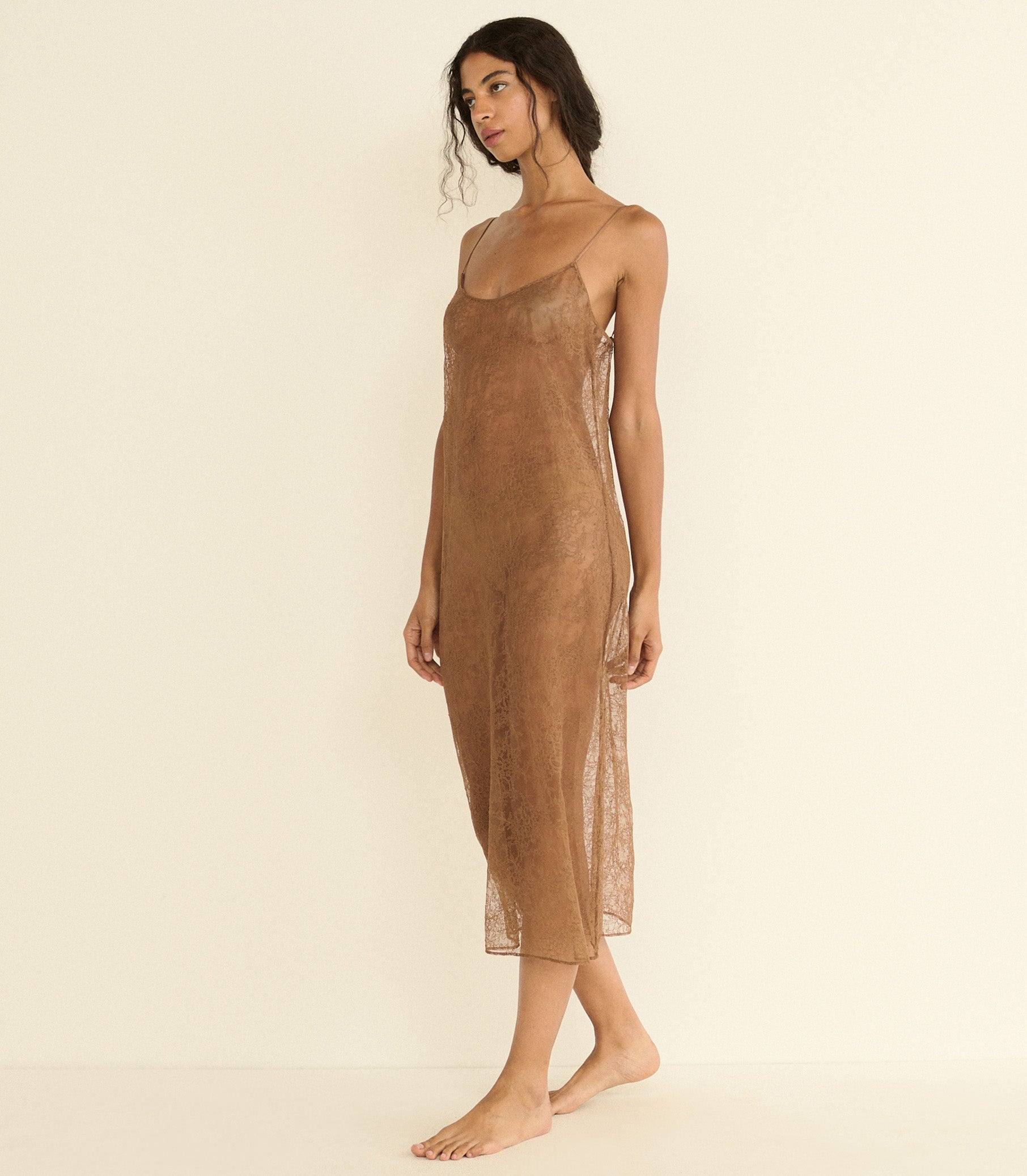DOEN - AMEDINE SLIP - - CAROB