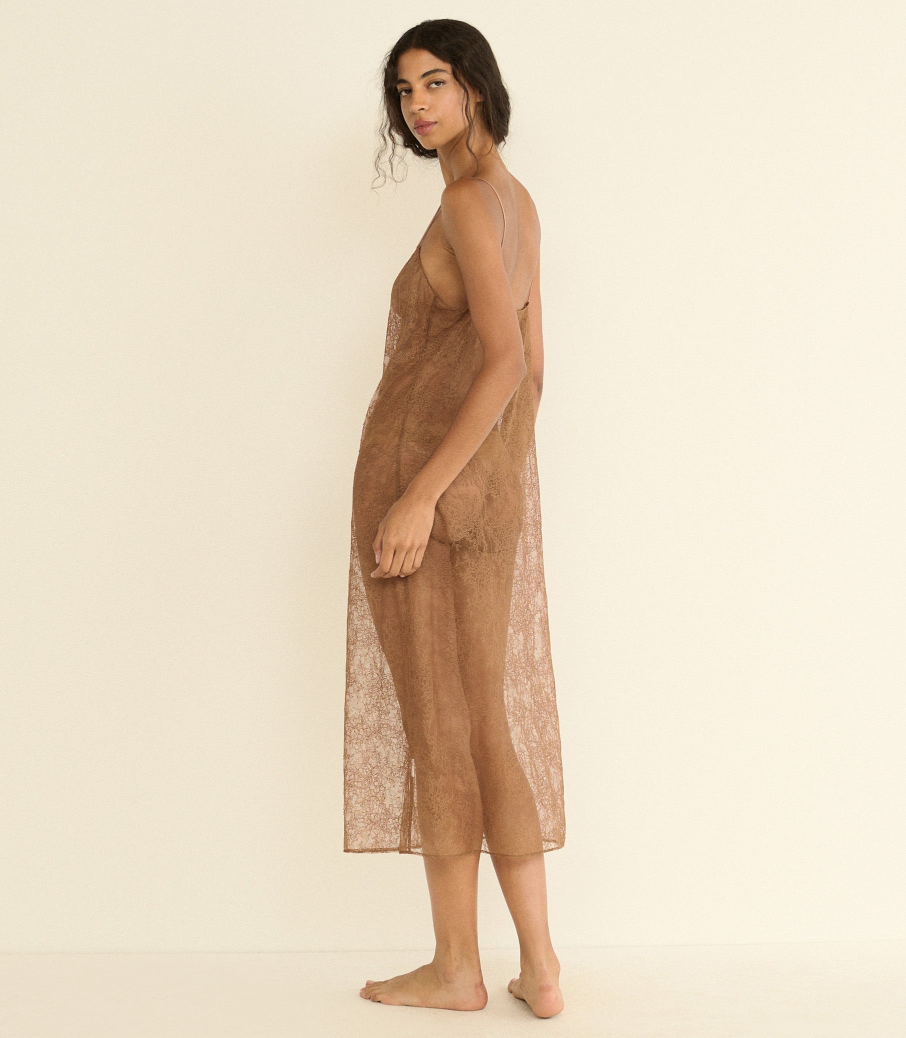 DOEN - AMEDINE SLIP - - CAROB