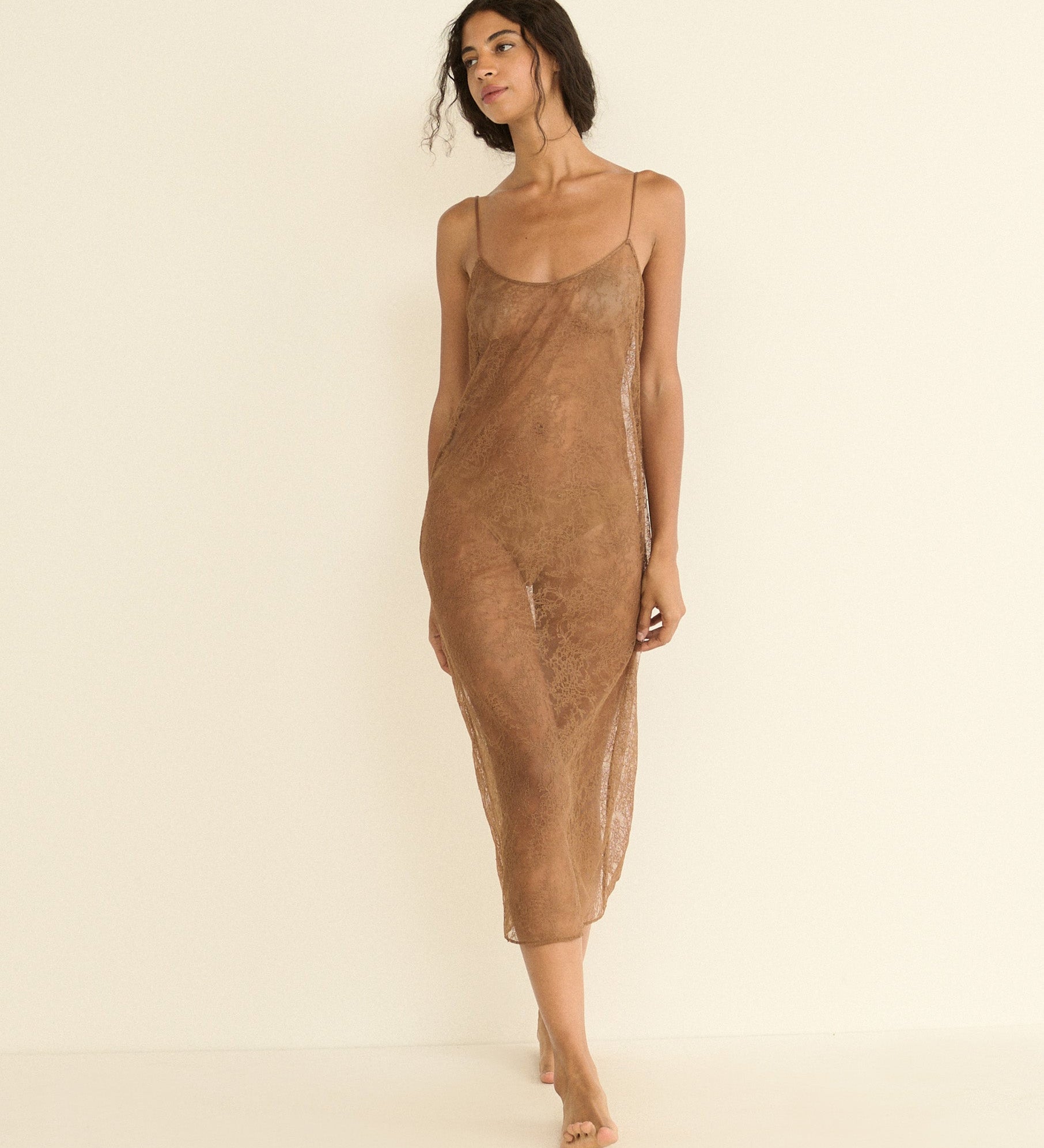 DOEN - AMEDINE SLIP - - CAROB
