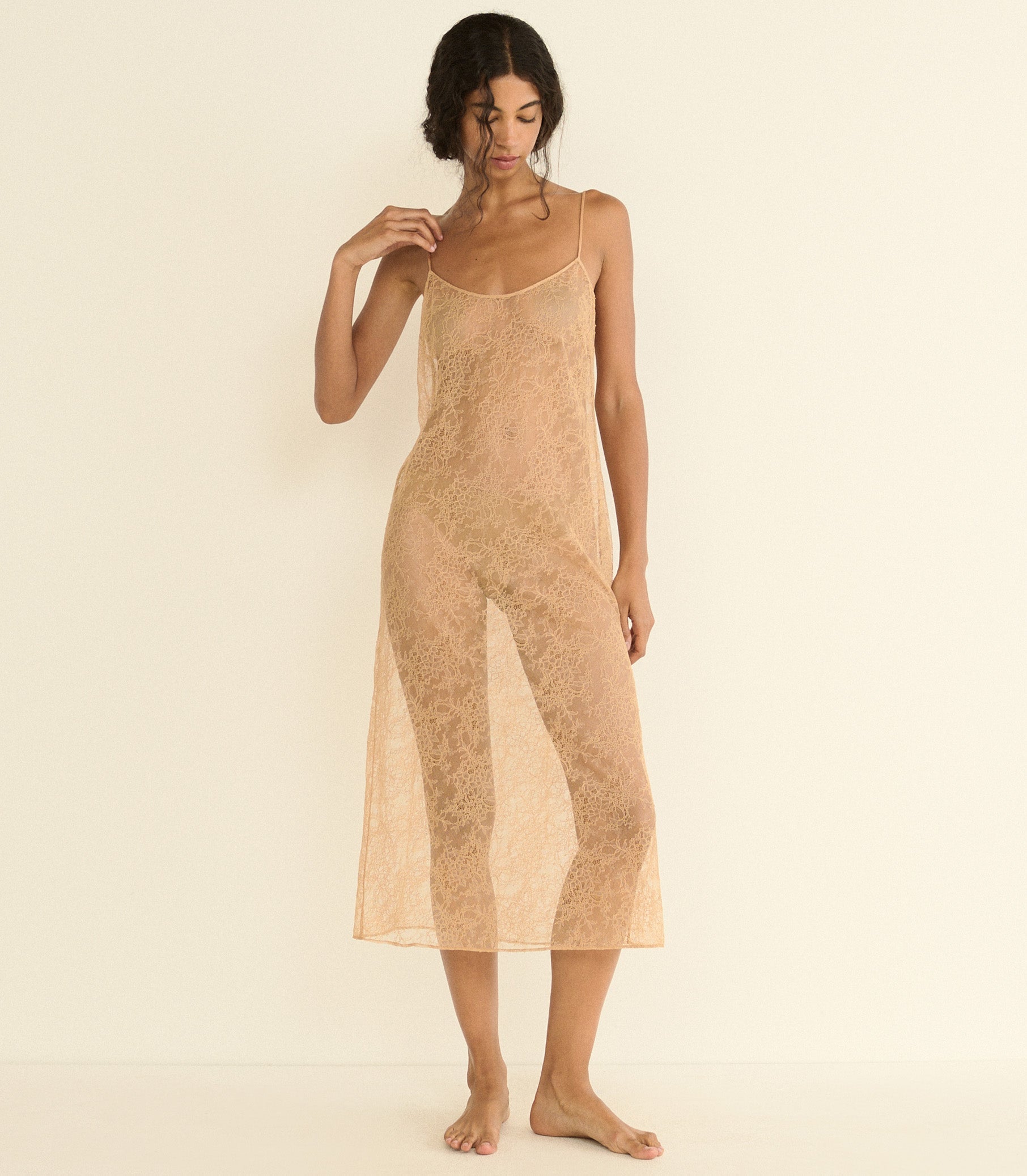 DOEN - AMEDINE SLIP - - SAND DOLLAR
