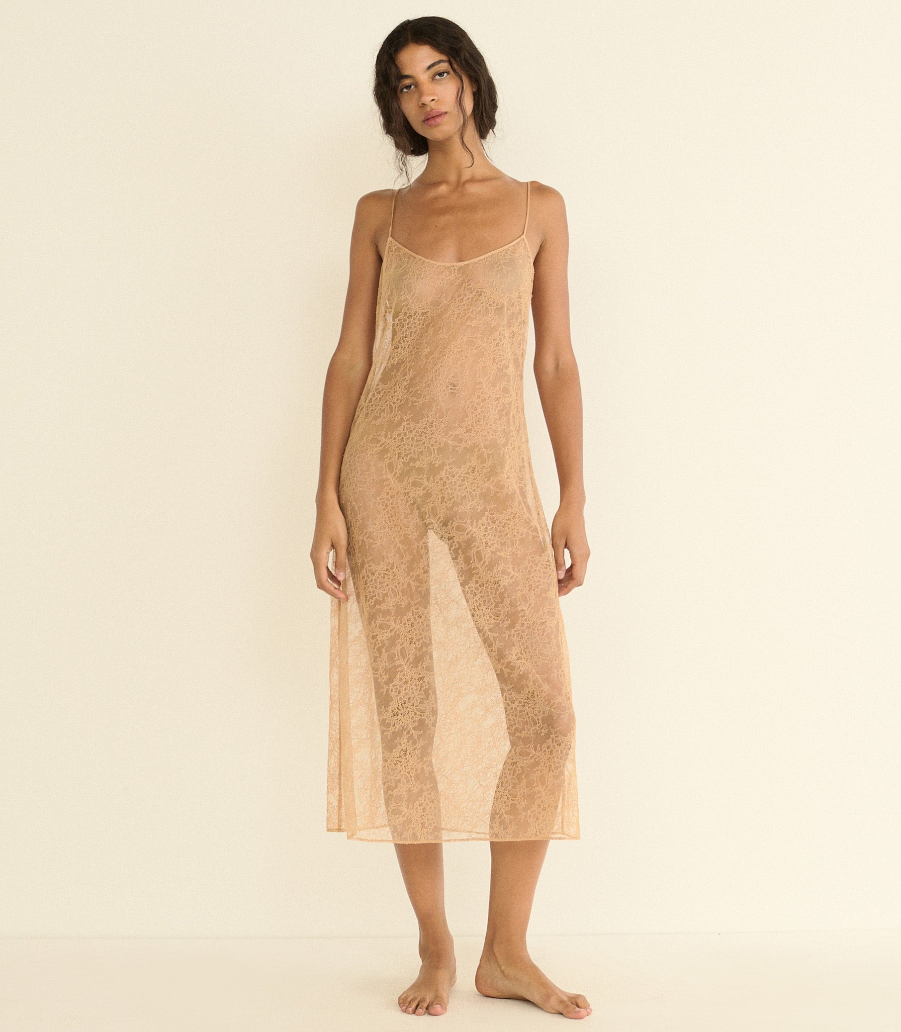 DOEN - AMEDINE SLIP - - SAND DOLLAR