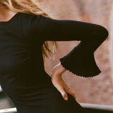 DÔEN - AMELINA DRESS -- BLACK