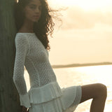 DÔEN - AMELINA DRESS -- IVORY