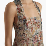 Khaite - Amello Dress in Cream Multi