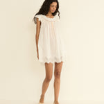 DOEN - AMORE NIGHTGOWN - - SALT
