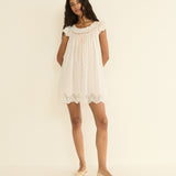 DOEN - AMORE NIGHTGOWN - - SALT
