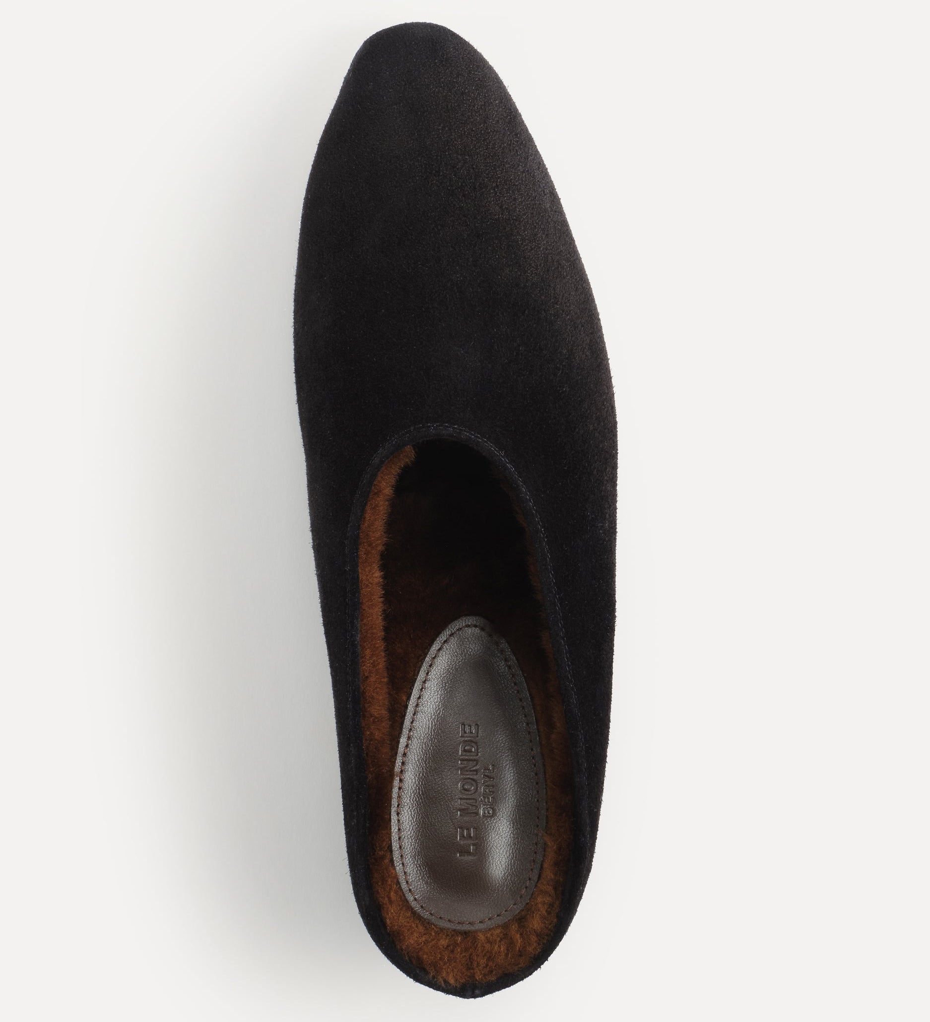 Le Monde Beryl - Allegra Mule / Black Shearling