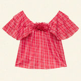 DÔEN - ANALICIA TOP -- SYLVIE PLAID