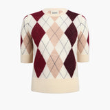 Khaite - Anders Top in Cream Multi