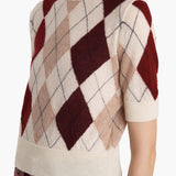 Khaite - Anders Top in Cream Multi