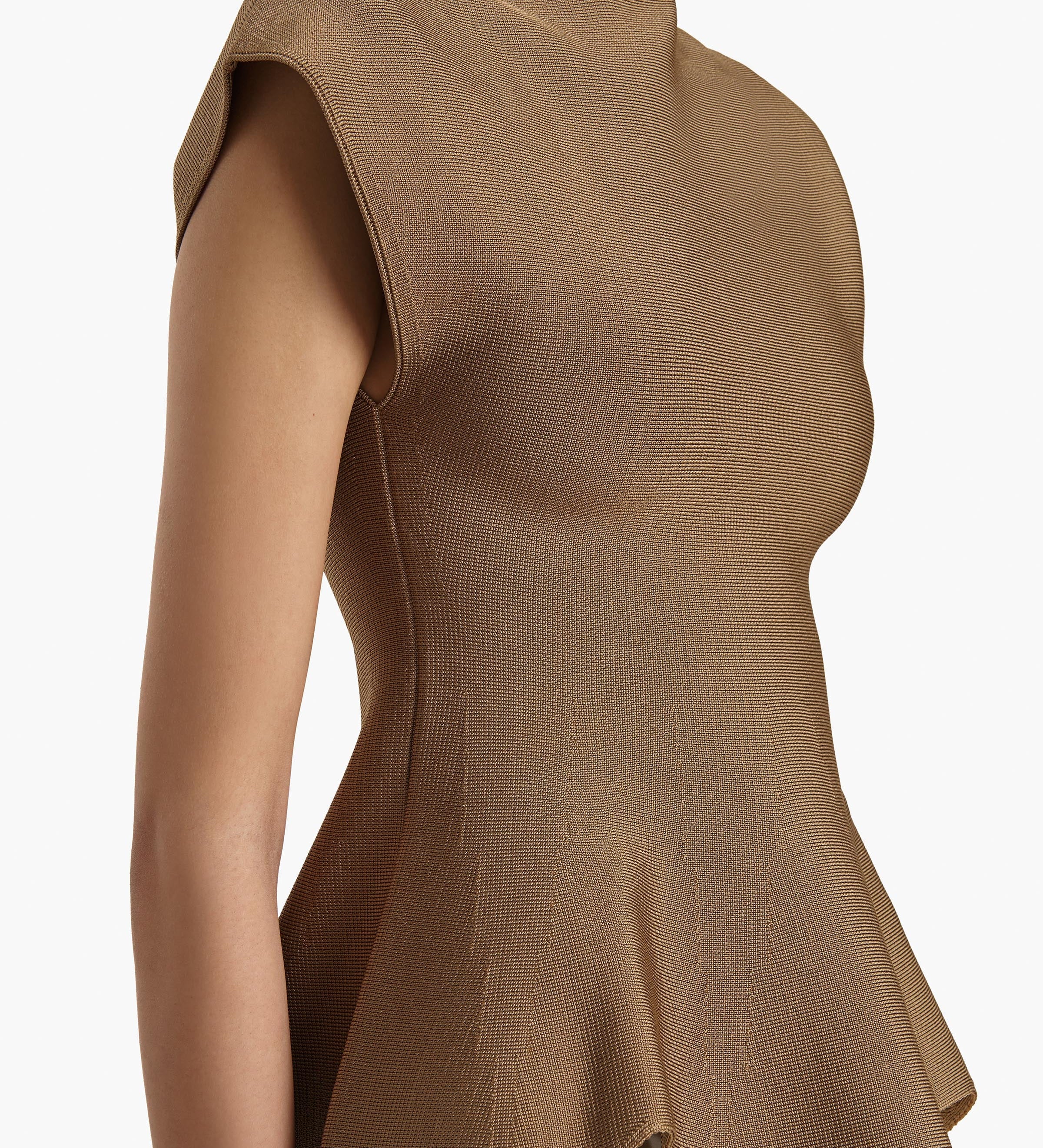Khaite - Andra Top in Carob