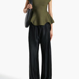 Khaite - Andra Top in Olive