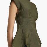 Khaite - Andra Top in Olive