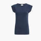 Khaite - Angel Top in Dark Navy