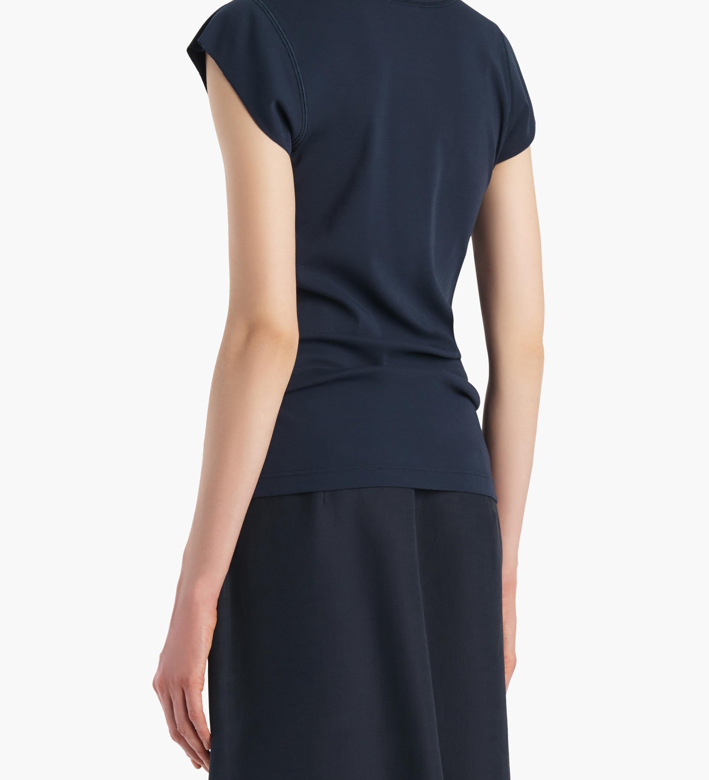 Khaite - Angel Top in Dark Navy