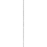 Dorsey - KATE ROUND CUT 3MM, LAB WHITE SAPPHIRE RIVIÈRE ANKLET, SILVER