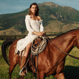 DÔEN - ANNELIESE DRESS -- SALT