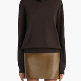 Khaite - Annette Sweater in Espresso