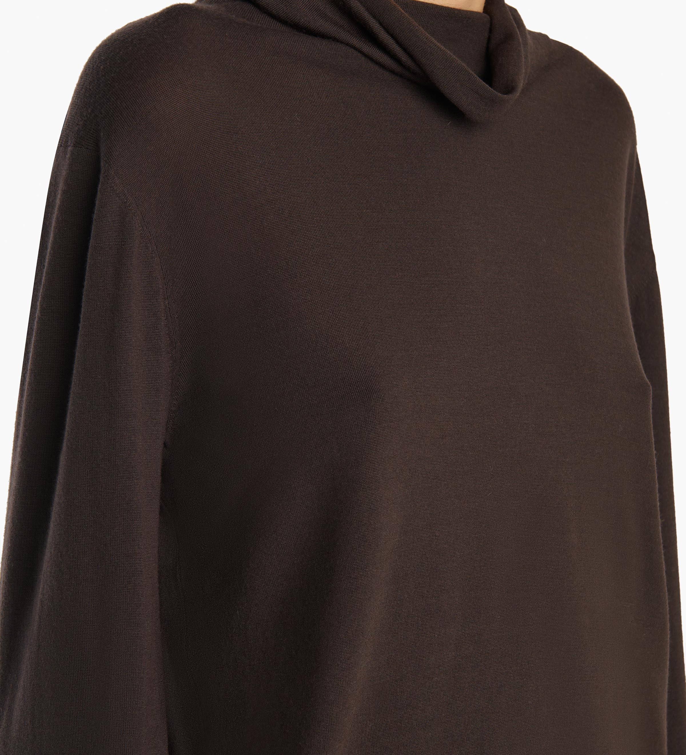 Khaite - Annette Sweater in Espresso