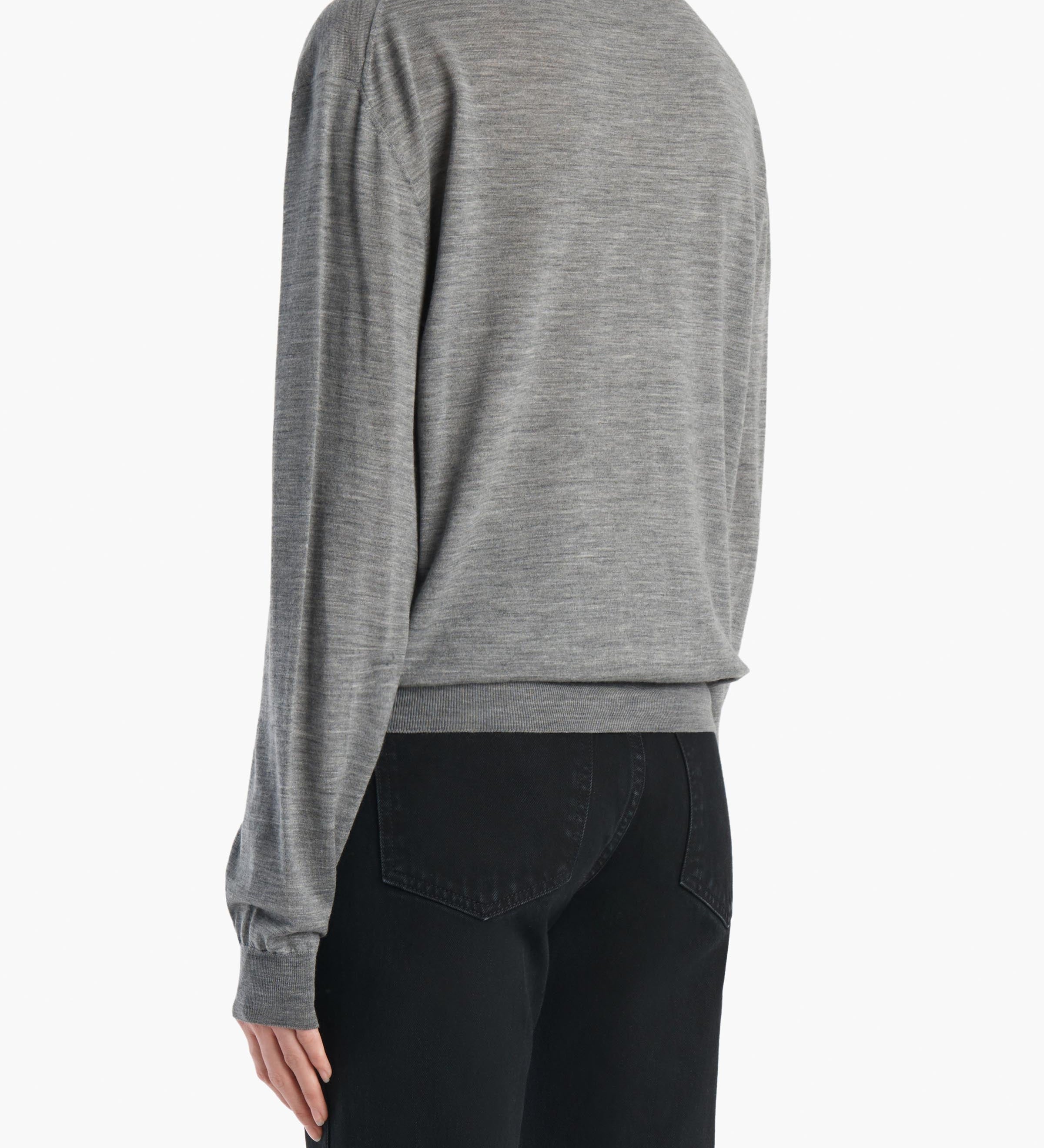 Khaite - Annette Sweater in Sterling