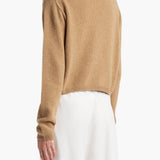 Khaite - Annora Cardigan in Camel