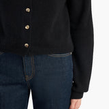 Khaite - Annora Cardigan in Midnight Navy