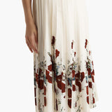 Khaite - Anya Skirt in Cream Multi