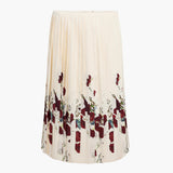 Khaite - Anya Skirt in Cream Multi