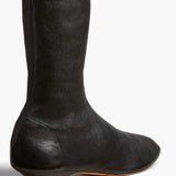 Khaite - Apollo Over - the - Knee Flat Boot in Black Leather