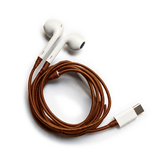 Veronica Beard - Brown Hand - Wrapped Earphones