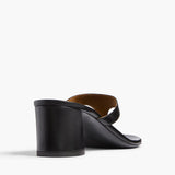 Khaite - Archer Sandal in Black Leather
