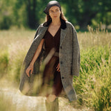 DÔEN - ARELLA CASHMERE CARDIGAN -- DARK UMBER