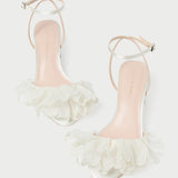 Loeffler Randall - Aria Pearl Organza Heeled Sandal