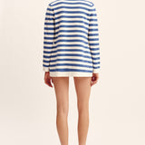 Posse - ARI CARDIGAN - BLUE STRIPE