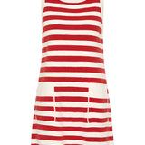 Posse - ARI MINI DRESS - CORAL STRIPE