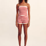 Posse - ARI SHORT - CORAL STRIPE