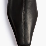 Khaite - Arizona Over - the - Knee Stretch Boot in Black Nappa Leather