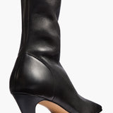Khaite - Arizona Over-the-Knee Stretch Boot in Black Nappa Leather