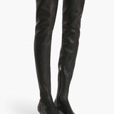 Khaite - Arizona Over-the-Knee Stretch Boot in Black Nappa Leather