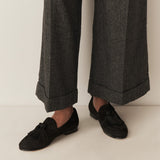 DÔEN - ARLOW LOAFER -- BLACK SUEDE