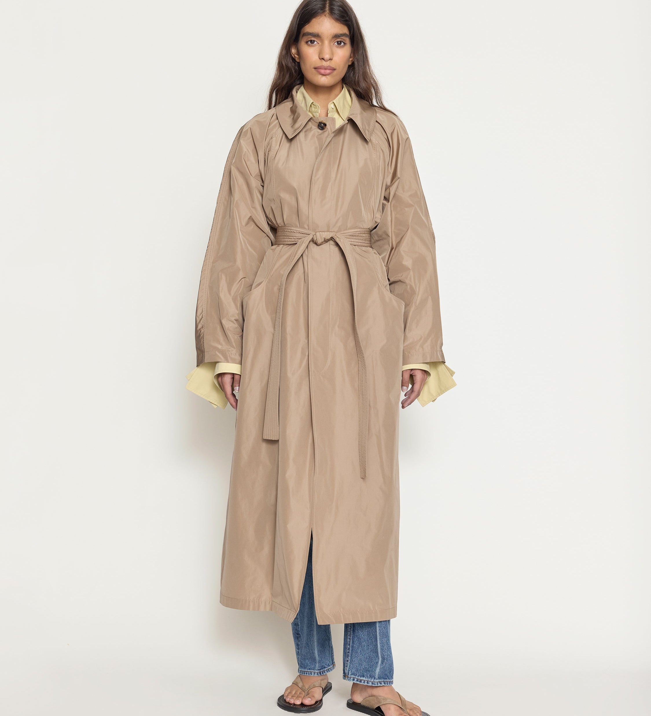 OSSOU - Arma Coat in Clay