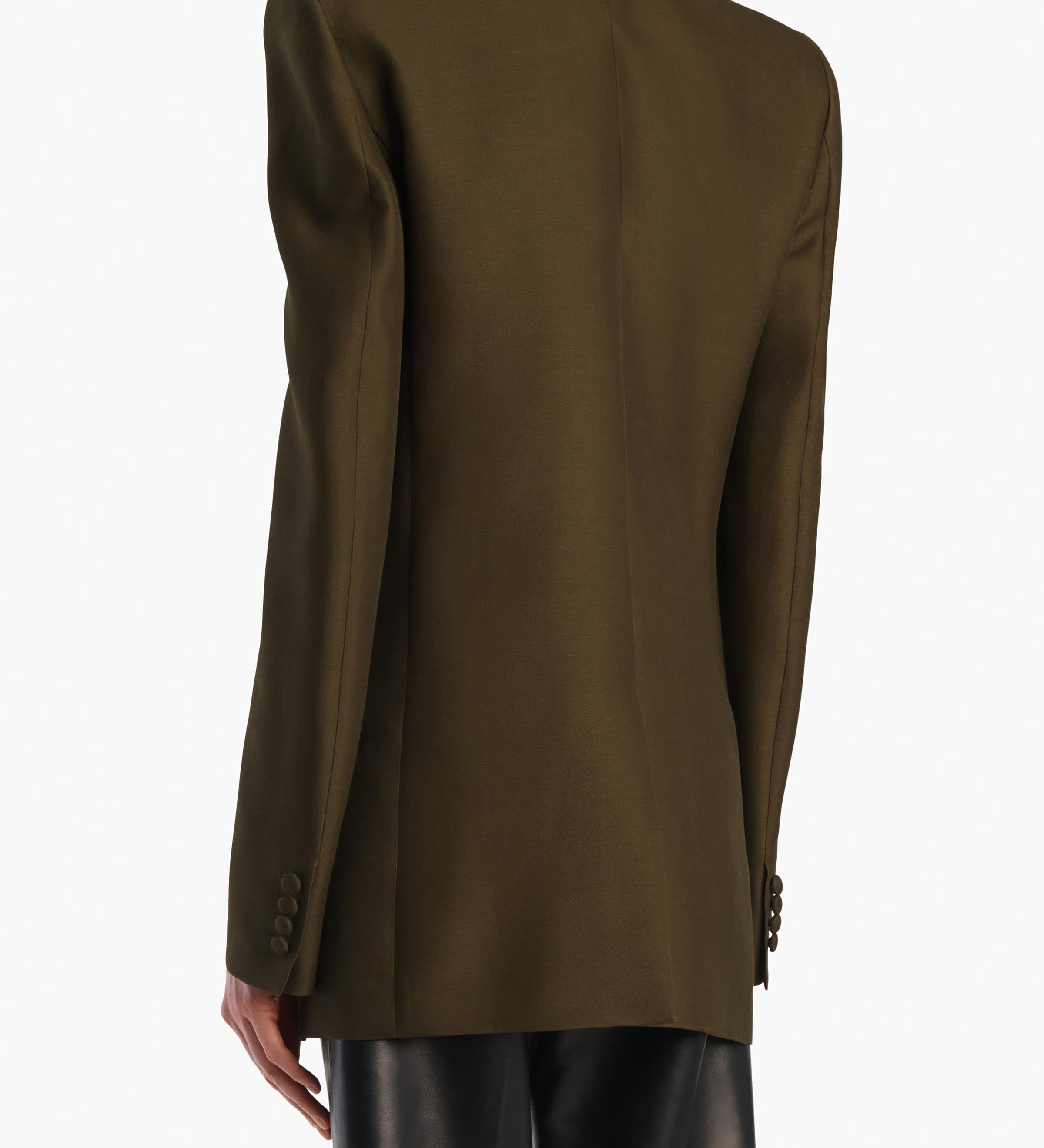 Khaite - Armair Jacket in Dark Olive