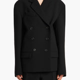 Khaite - Arnoll Coat in Black