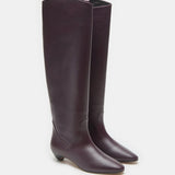 Le Monde Beryl - Allegra Riding Boot / Plum Leather