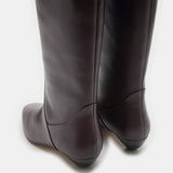 Le Monde Beryl - Allegra Riding Boot / Plum Leather