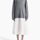 Khaite - Artin Skirt in Chalk