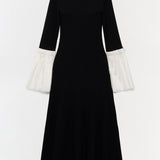Simkhai - Maelle Taffeta Knit Midi Dress