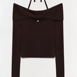 Simkhai - Cambria Off Shoulder Knit Top