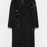 Simkhai - Gianni Embellished Wool Coat